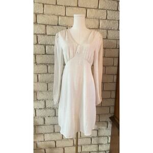 Sincerely Jules Cream A-Line Dress Women's Size Medium